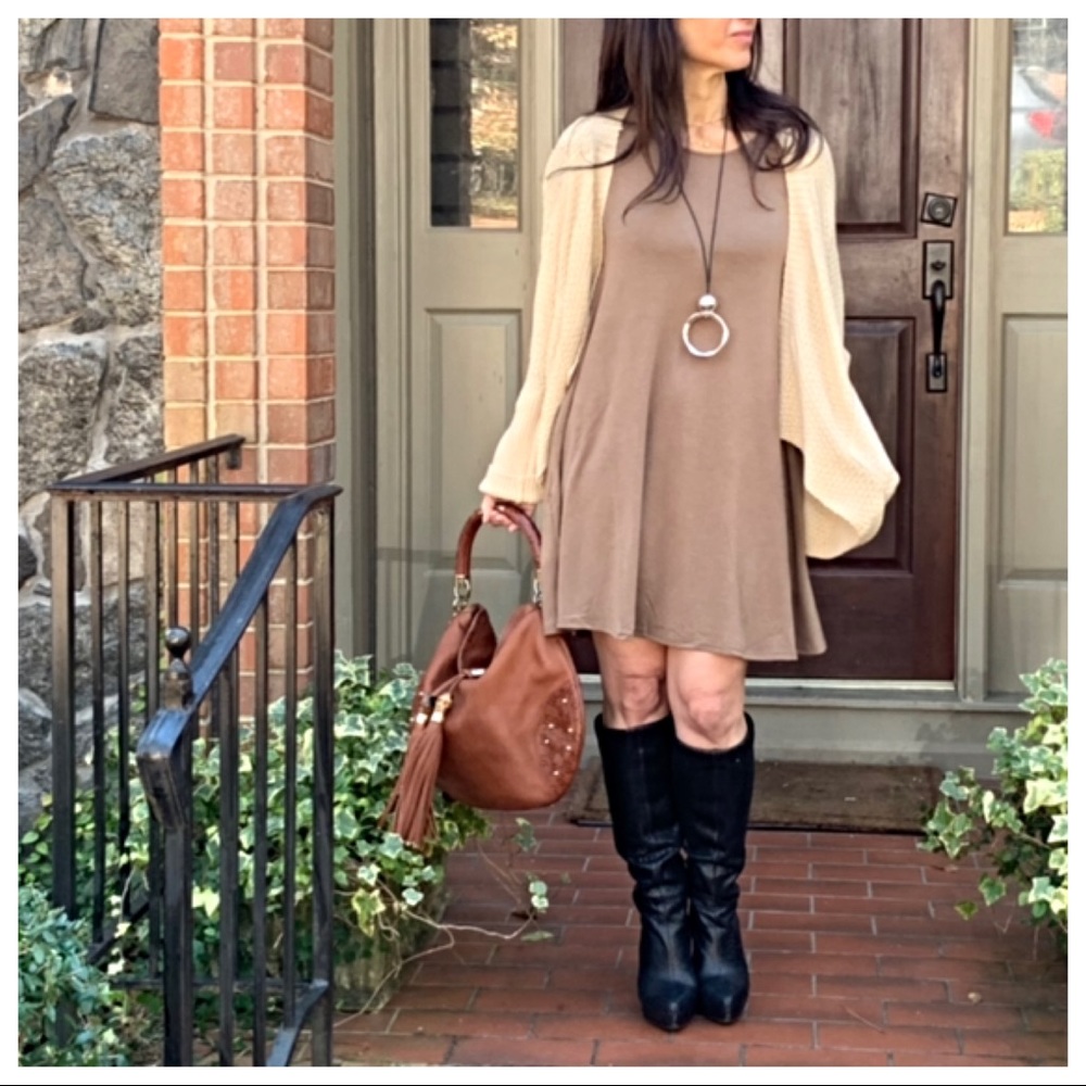 Knit kimono side pocket jacket - Picture 2 of 7